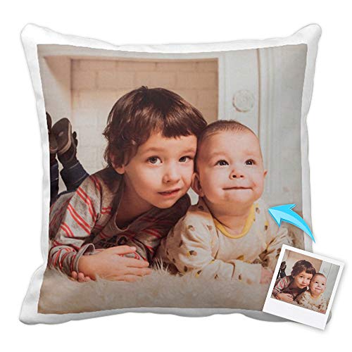 personalizar cojines 1 Cojines Personalizados Con Fotos Y Texto Tejido Tacto Algodn Relleno