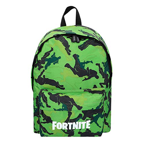 los niños de la mochila 1 Fortnite Mochila Camuflaje Verde 31 X 43 Cm 77082
