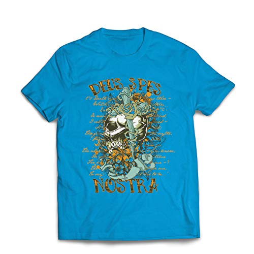 regalospersonalizados es 1 Lepnime Camisetas Hombre Deus Spes Nostra Dios Es Nuestra Esperanza