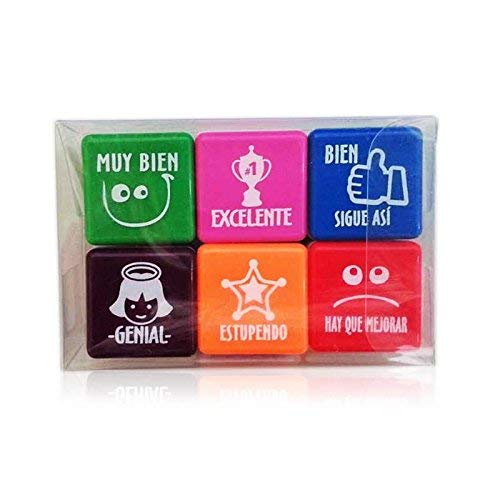 regalo profesora personalizado 1 Pack 6 Sellos Motivacin Para Nios 2